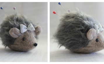 Hedgehog Pincushion Free Sewing Pattern