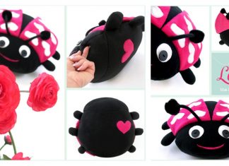 Sweet Love Ladybug Free Sewing Pattern