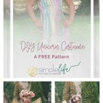 DIY Unicorn Costume Free Sewing Pattern