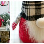 Christmas Gnome Softie Free Sewing Pattern