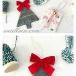 Quilty Holiday Christmas Ornaments Free Sewing Pattern and Video Tutorial