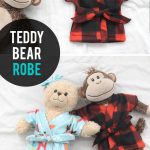 Stuffed Animal and Teddy Bear Robe Free Sewing Pattern