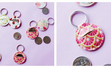Aldi Quarter Keychain Free Sewing Pattern