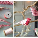 Christmas Bird Ornament Free Sewing Pattern