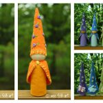 Felt Gnome Doll Free Sewing Pattern