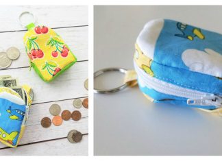 Mini Backpack Keychain Free Sewing Pattern