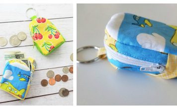 Mini Backpack Keychain Free Sewing Pattern