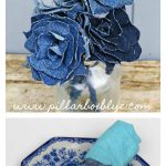 Upcycled Denim Flower Tutorial