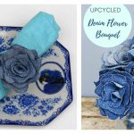 Upcycled Denim Flower Tutorial