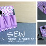 A-Frame Organizer Free Sewing Pattern