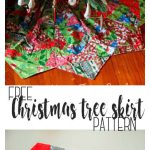 Christmas Tree Skirt Free Sewing Pattern