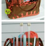 Crafts Organizing Tote Bag Free Sewing Pattern