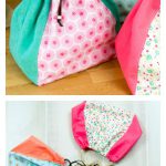Drawstring Ditty Bag Free Sewing Pattern