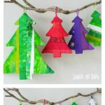 Fabric Christmas Tree Ornament Free Sewing Pattern