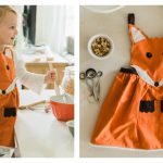 Fox Apron Free Sewing Pattern