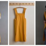 Simple Cross Back Apron Free Sewing Pattern