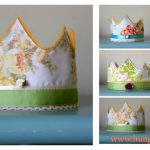 Felt Crown Free Sewing Pattern