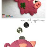 Felt Piggy Banks Free Sewing Pattern