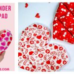 Easy Heart Shaped Heating Pad Free Sewing Pattern