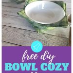 Microwave Bowl Cozy Free Sewing Pattern