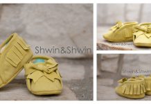 Baby Moccasins Free Sewing Pattern