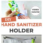 DIY Hand Sanitizer Holder Free Sewing Pattern
