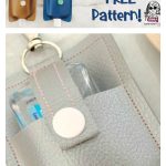 Hand Sanitizer Holder Free Sewing Pattern