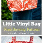 Little Vinyl Bag Free Sewing Pattern