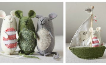 Very Nice Mice FREE Sewing Pattern and Template