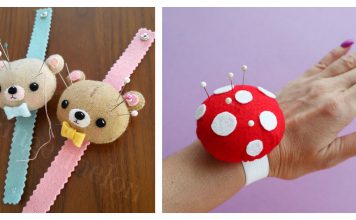 Adorable Wrist Pincushion Free Sewing Pattern