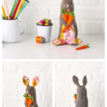 Felt Rabbit Free Sewing Pattern