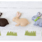 Felt Rabbit Free Sewing Pattern