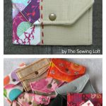 Mini Scrap Wallet Free Sewing Pattern