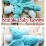 Simple Baby Lovey Free Sewing Pattern