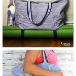 Simple Yoga Tote Free Sewing Pattern
