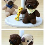 Sock Pug Puppy Free Sewing Pattern