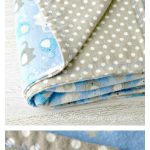 10 Minute Simple Baby Blanket Free Sewing Pattern