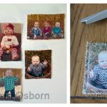 Fabric Photo Magnets Free Sewing Pattern