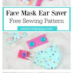 Face Mask Ear Saver Free Sewing Pattern