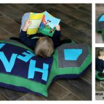 Mega Dump Truck Floor Pillow Free Sewing Pattern