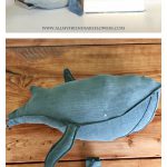 Repurposed Denim Whale Free Sewing Pattern