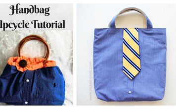 Upcycle a Shirt into A Bag Free Sewing Pattern