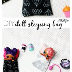 Little Doll Sleeping Bag Free Sewing Pattern
