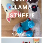 Llama Stuffie Free Sewing Pattern