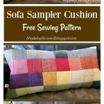 Patchwork Sofa Sampler Cushion Free Sewing Pattern