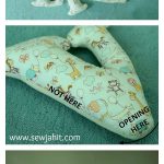 Stuffed Fabric Letters Free Sewing Pattern