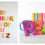Stuffed Fabric Letters Free Sewing Pattern