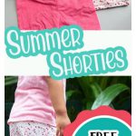 Summer Shortie Leggings Free Sewing Pattern