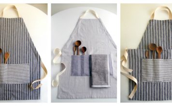 Adjustable Apron Free Sewing Pattern
