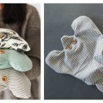 Flannel Rice Frog Free Sewing Pattern and Template